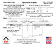Two Part 5in Cap H-Bar Detail